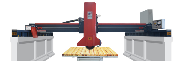 Infrared fully automatic bridge type edge cutting machine